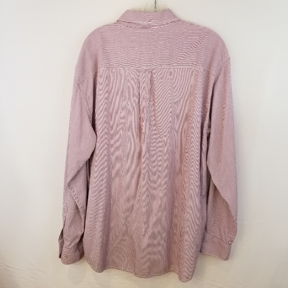 Tommy Bahama Jeans Red Long Sleeve Button Shirt XL - Picture 16 of 16